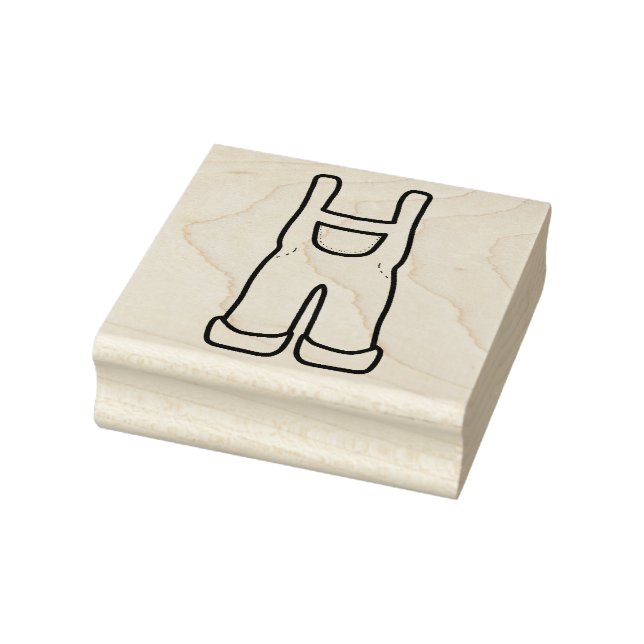 Sello De Caucho Baby Overalls (Sello)