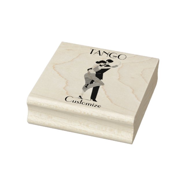 Sello De Caucho Bailarines de tango Thunder_Cove (Sello)