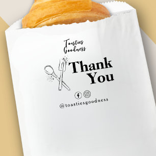 Sello De Caucho Baking Utensils Gracias Business Name Bakery