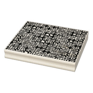 Sello De Caucho Baldosas Groovy Trippy