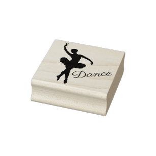 Sello De Caucho Ballerina