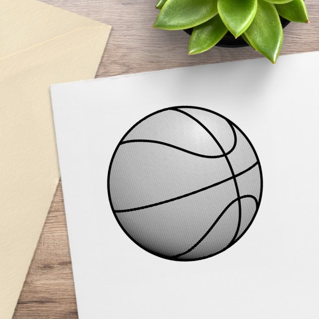 Sello De Caucho Balón de Baloncesto (Subido por el creador)