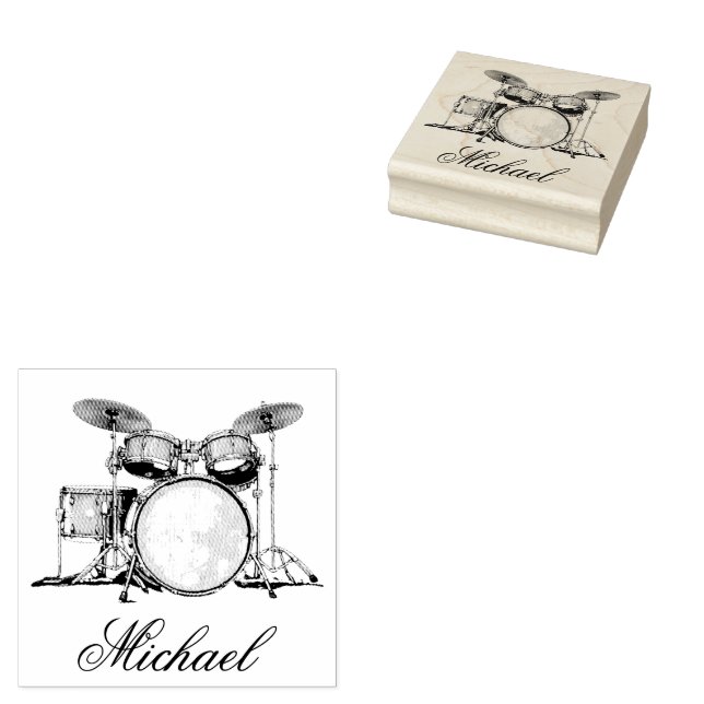 Sello De Caucho Batería personalizada (Sellado)