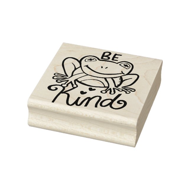 Sello De Caucho Be Kind Frog (Sello)