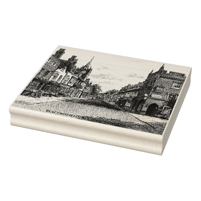 Sello De Caucho Beaconsfield, Buckinghamshire, boceto vintage (Sello)