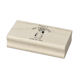 SELLO DE CAUCHO BEAGLE ES MI PERRO FAVORITO