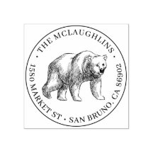 Bear Sketch | Nombre de familia redonda y direcció