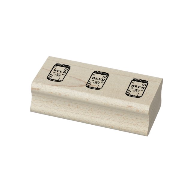 Sello De Caucho BEER CAN Triple (Sello)