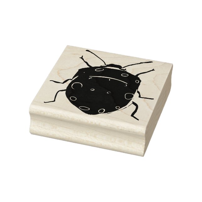 Sello De Caucho Beetle Bug Insect Art (Sello)