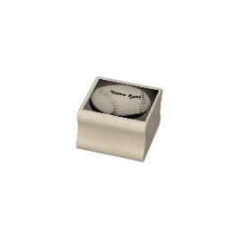 Sello De Caucho Béisbol