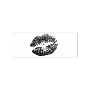 Sello De Caucho Besando los labios rojos Thunder_Cove