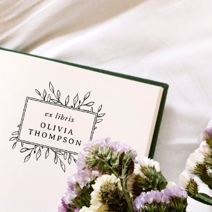 Sello De Caucho Biblioteca moderna de nombres antiguos de Libris