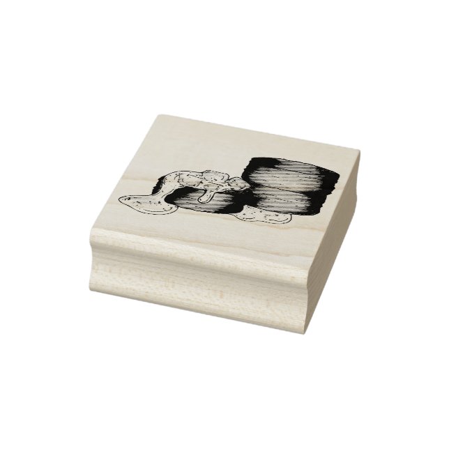 Sello De Caucho Biscuits y alimentos para el desayuno Sur de Gravy (Sello)