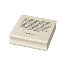 Blessed Hope Scripture