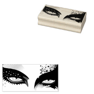 Sello De Caucho Blue Eyes Fashion Make Up