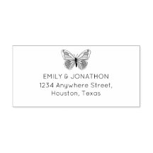 Boda de dirección de devolución de mariposa de Art