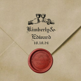 Sello De Caucho Boda de la Fantasía Gótica Medieval