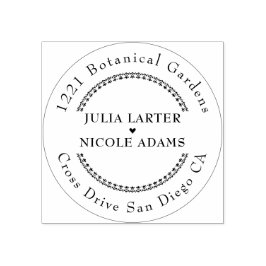 Sello De Caucho Boda Dreamcatcher de la pluma Tribal Boho