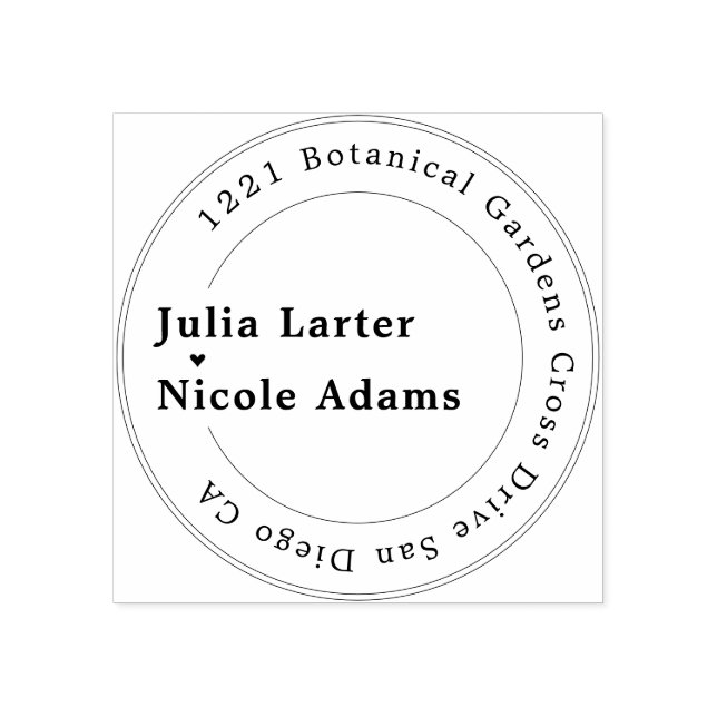 Sello De Caucho Boda Tropical de Selva con Buganvilla Rosa Lluvia  (Impresión)