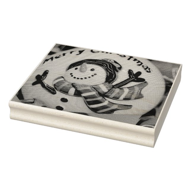 Sello De Caucho Bola de nieve (Sello)