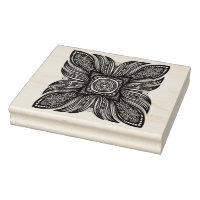 Bonito Doodle cuadrado de decoración