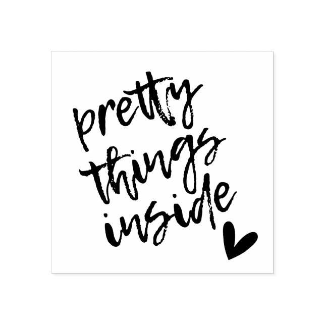 Sello De Caucho Bonitos interiores, paquetes para pequeñas empresa (Impresión)