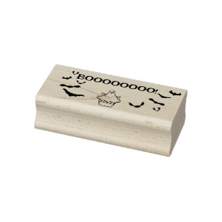 Sello De Caucho ¡Booooo!Títa tarta fantasma y batas