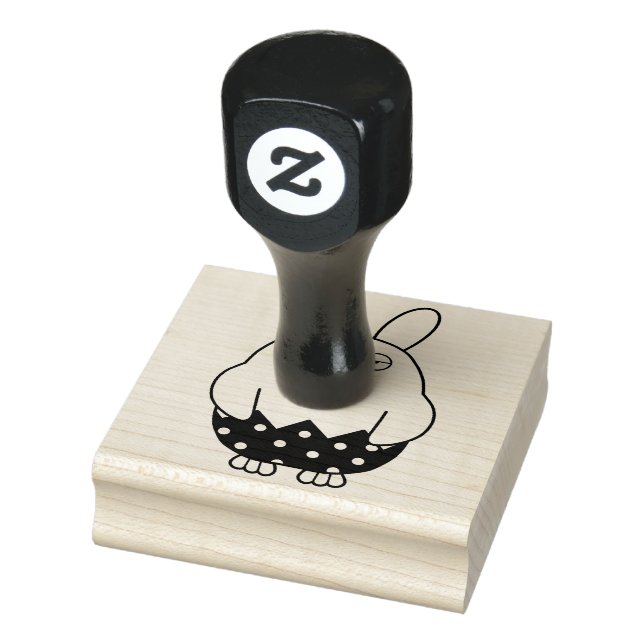 Sello De Caucho Bored Bunny Chick 02 (Sello)