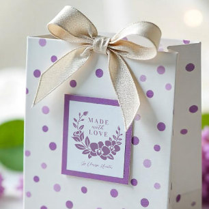 Sello De Caucho Botanical Orchids & Roses Garland Hand Made