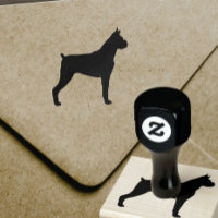Boxer Dog Breed Silhouette