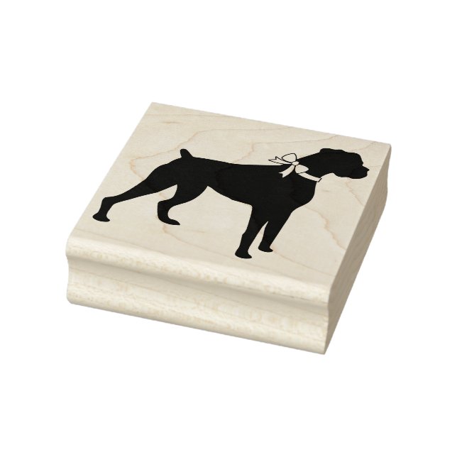 Sello De Caucho Boxer Dog Puppy (Sello)