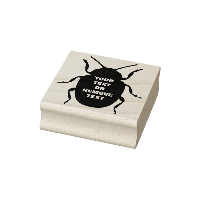 Sello De Caucho Bug (Sello)