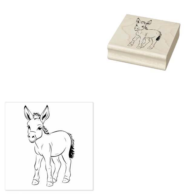 Sello De Caucho Burro (Sellado)