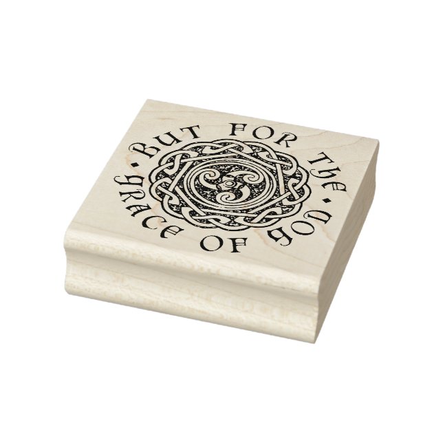 Sello De Caucho But For The Grace of God rubber stamp (Sello)