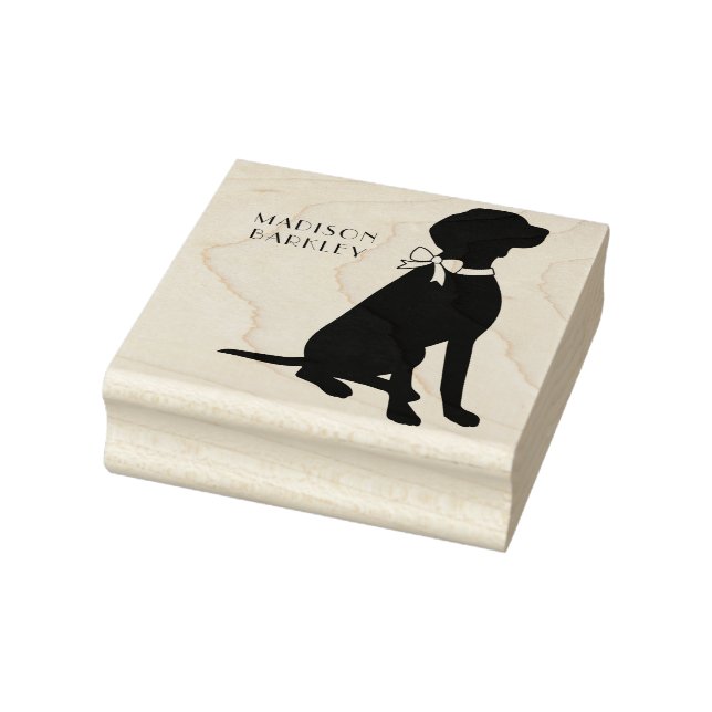 Sello De Caucho Cachorro de perro de Vizsla (Sello)