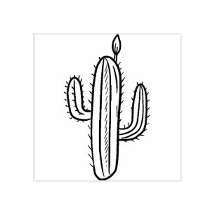 Sello De Caucho Cactus Scrapbooking