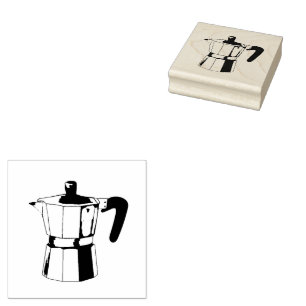 Sello De Caucho Cafetera Maker