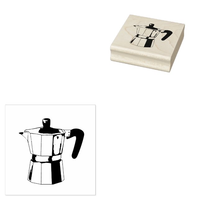 Sello De Caucho Cafetera Maker (Sellado)