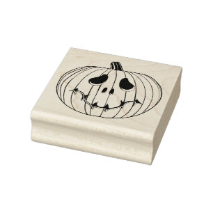 Sello De Caucho Calabaza de Halloween