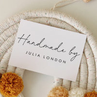 Caligrafía moderna personalizada Sweet Handmade by