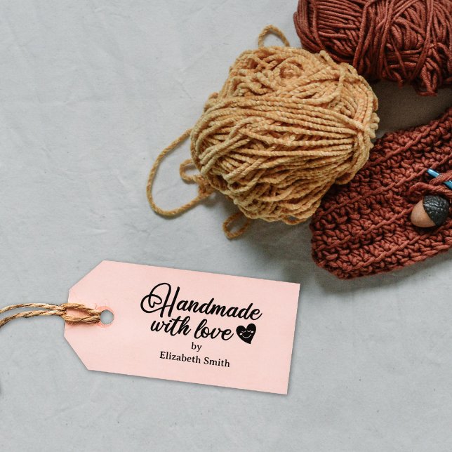 Sello De Caucho Caligrafía personalizado hecha a mano con amor (Subido por el creador)