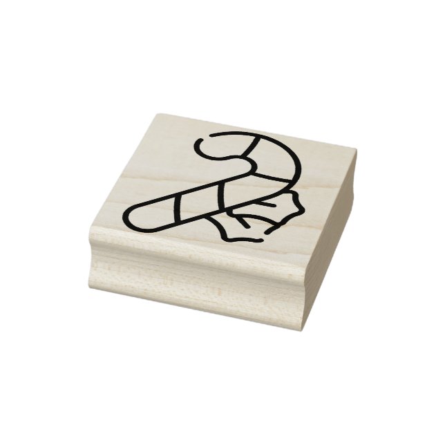 Sello De Caucho caña de caramelo (Sello)