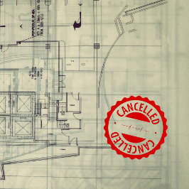 Sello De Caucho Cancelado, Contador, Pequeña Empresa