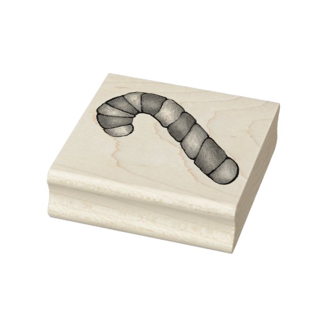 Sello De Caucho Candy Cane Twist Navidades Holiday Cookie Baking (Sello)