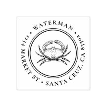 Cangrejo dibujado a mano | Dirección de devolución