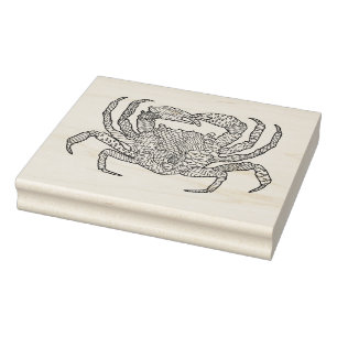 Sello De Caucho Cangrejo Zendodle