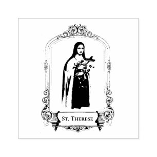 Sello De Caucho Carmelita Saint Religious Nun