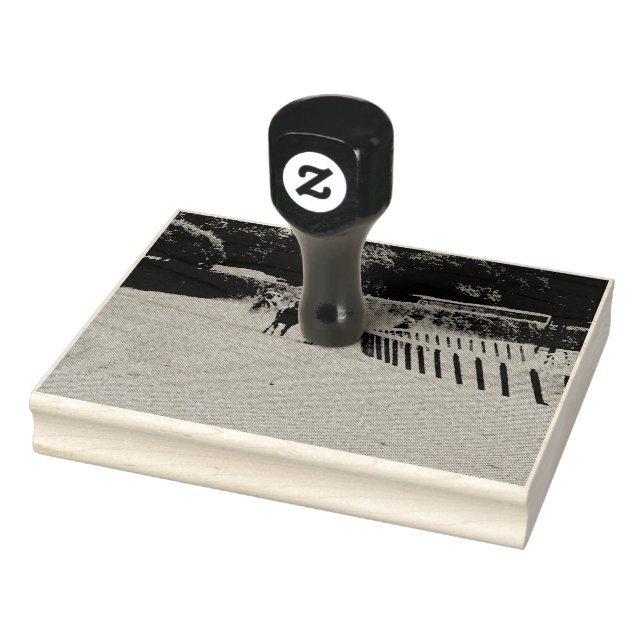 Sello De Caucho Carreras de caballo fango de pista (Sello)