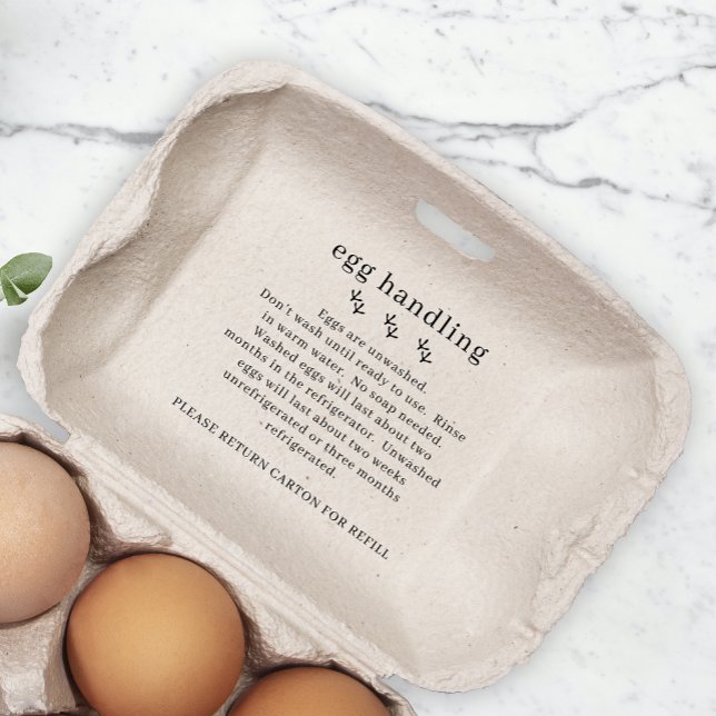 Sello De Caucho Cartón para el manejo de huevos frescos en la gran (Subido por el creador)