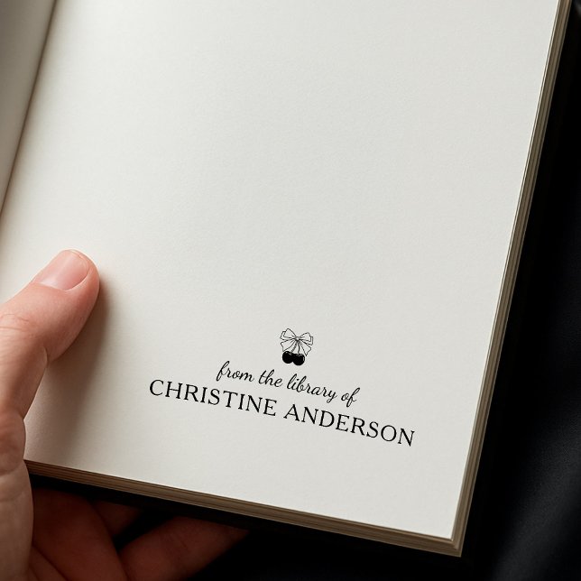 Sello De Caucho Cereza | Haz lo propio | De La Biblioteca Del Libr (Subido por el creador)